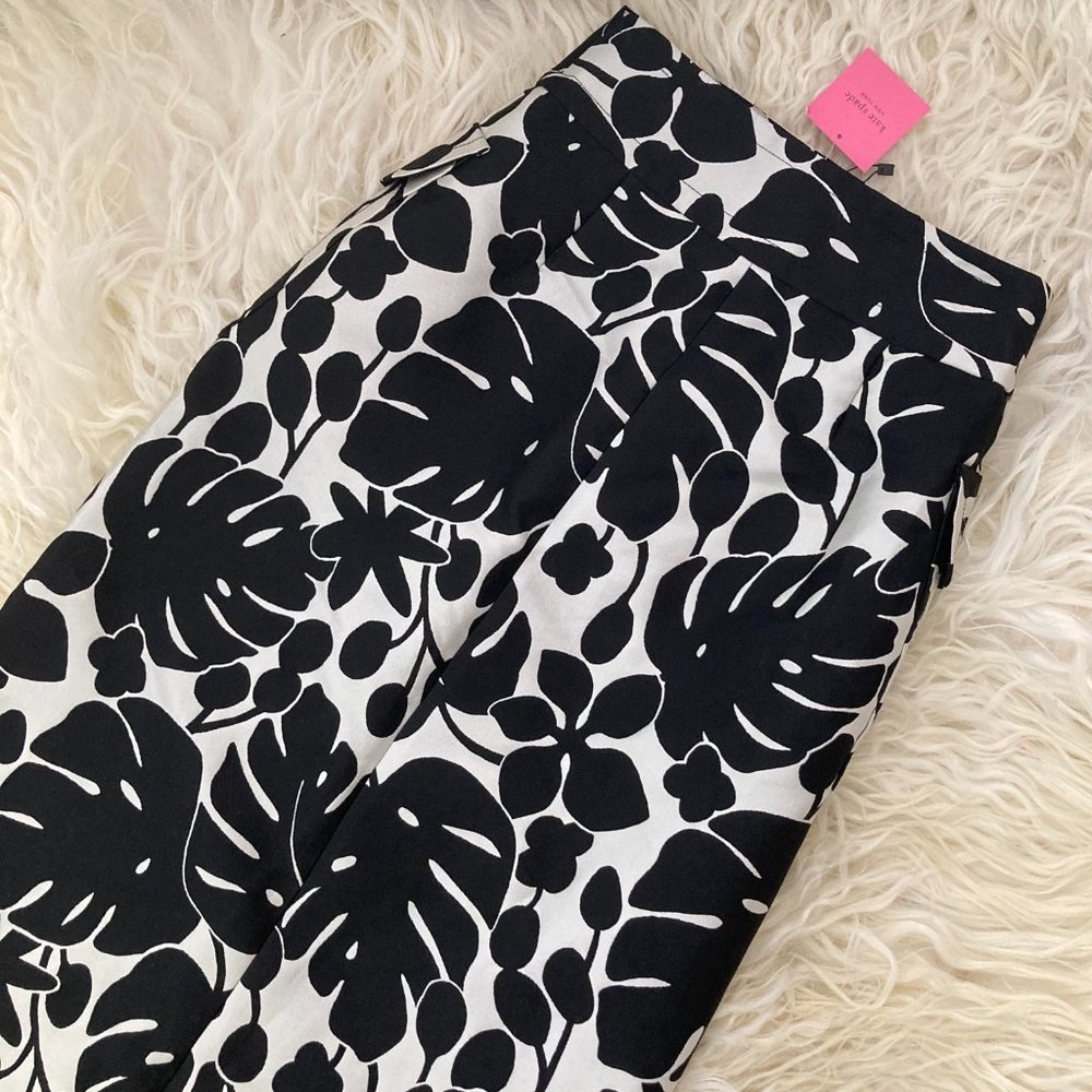 Kate Spade Monstera Grove Jacquard Skirt - Picture 11 of 12